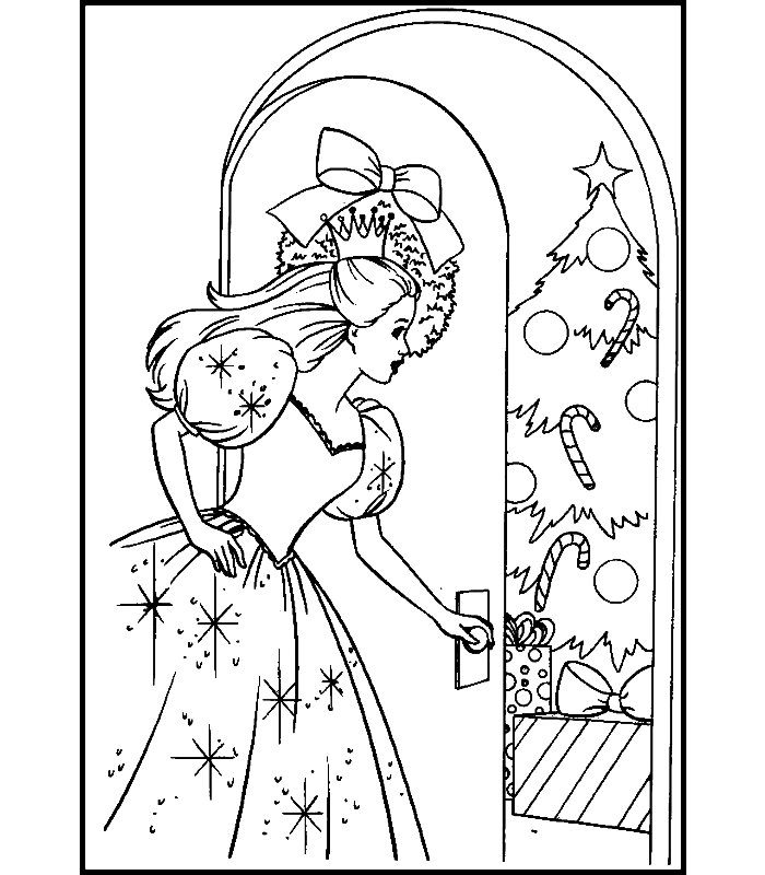 early 60s barbie coloring pages - photo #5