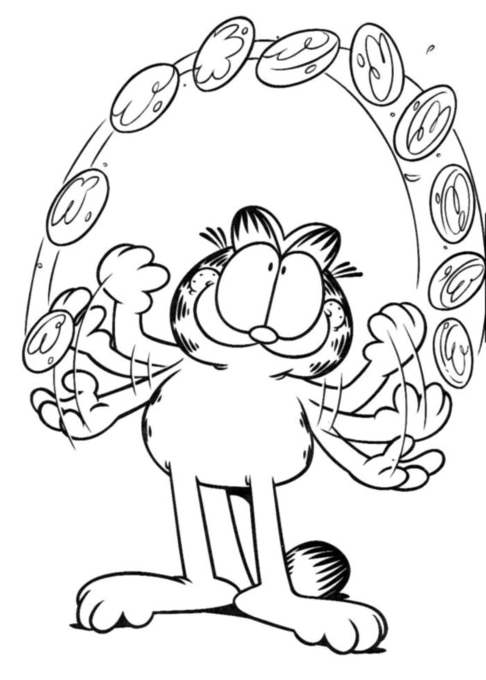 Coloring Book - Garfield