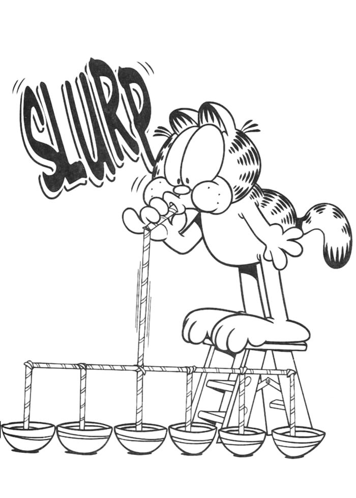 Coloring Book - Garfield
