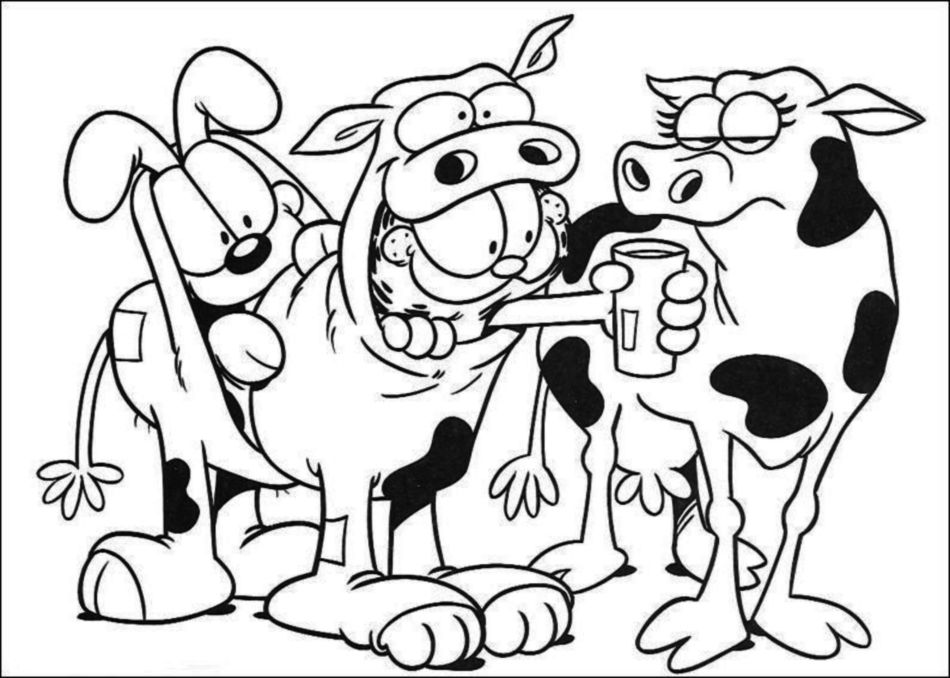 Coloring Book - Garfield