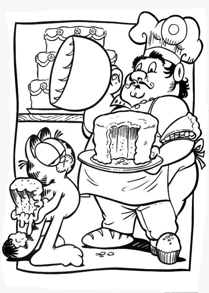 Coloring Book - Garfield