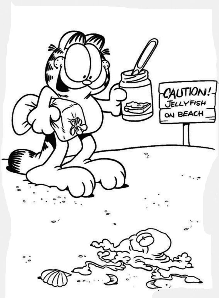 Coloring Book - Garfield