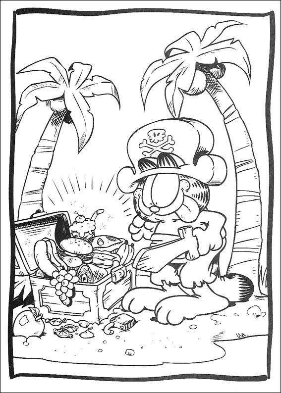 Coloring Book - Garfield