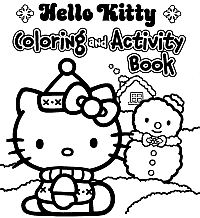 Hello Kitty coloring book