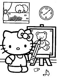 Hello Kitty - Coloring book