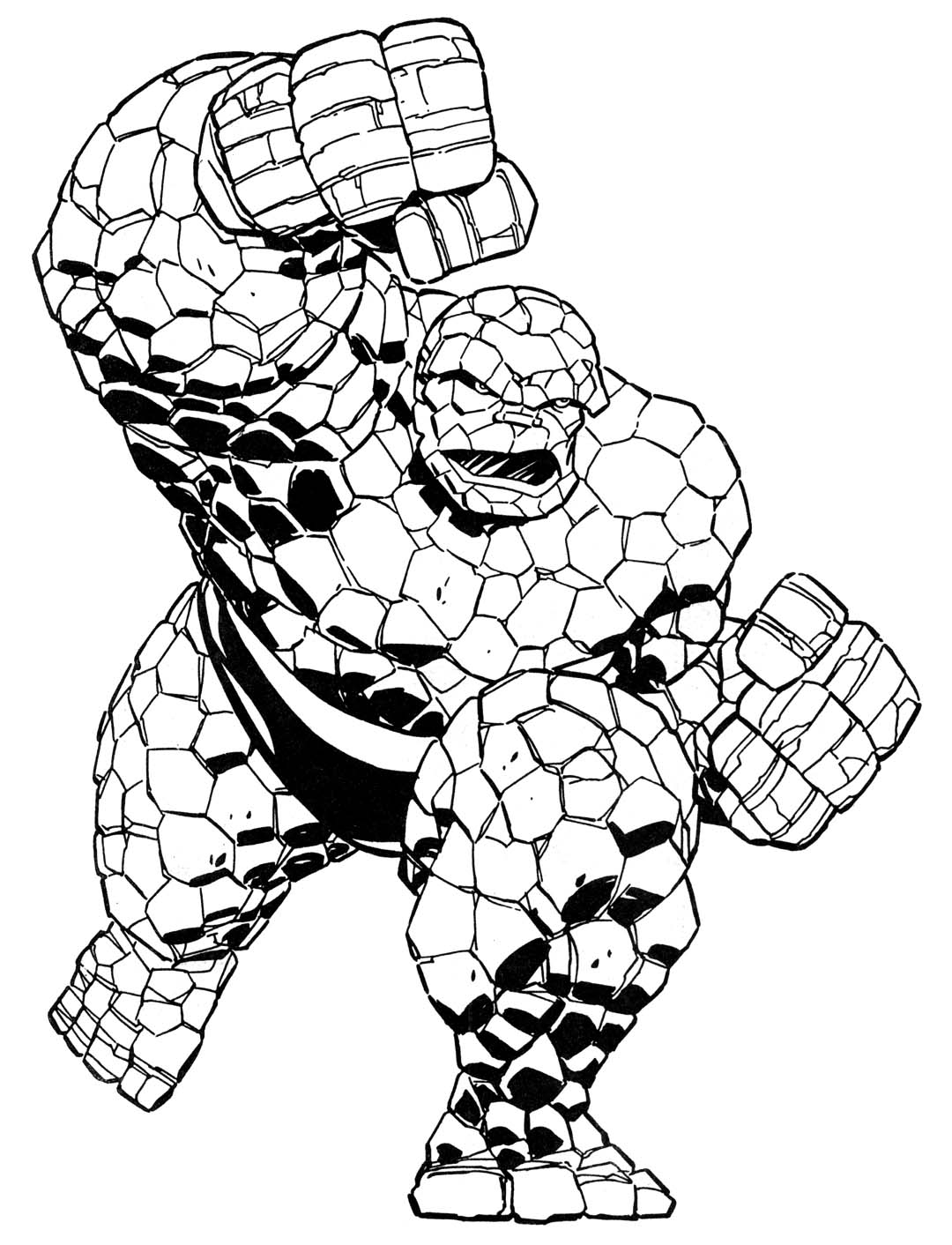 Coloring book  Marvel Super heroes