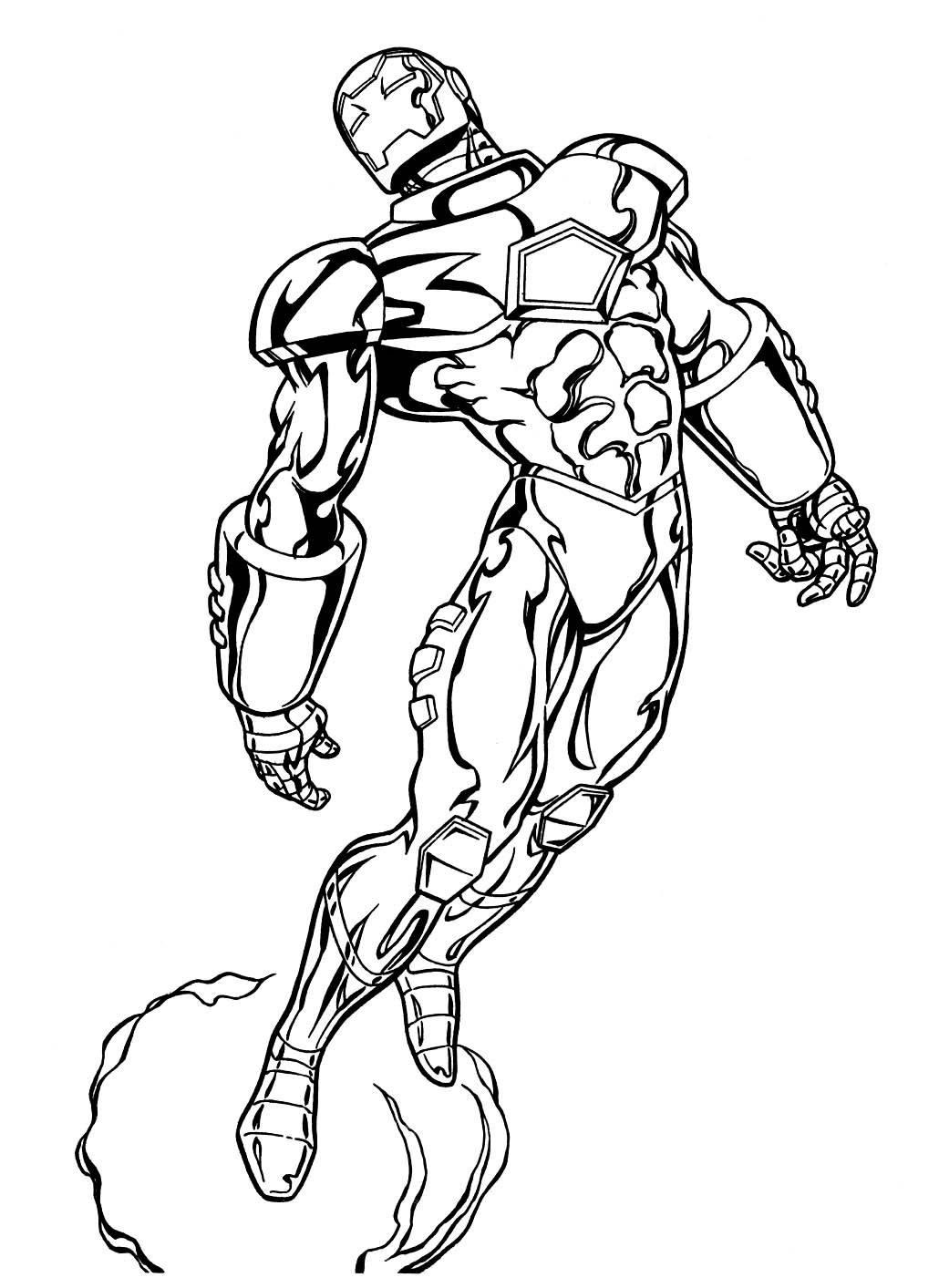 Coloring Book Marvel Super Heroes