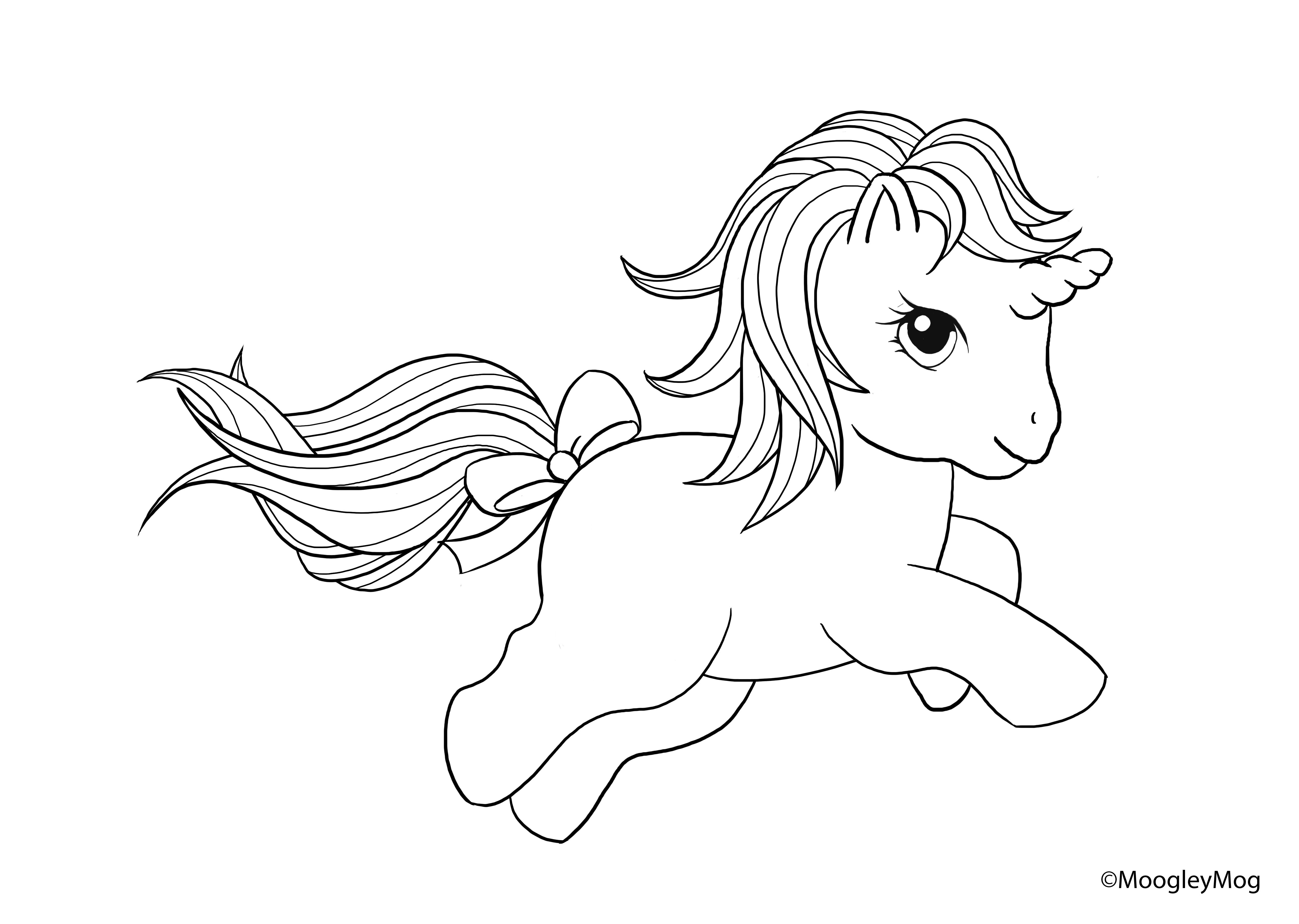 Coloring book - Mio mini Pony