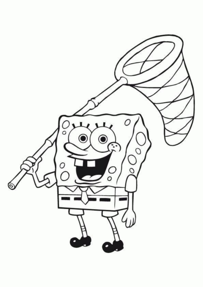 Coloring book Spongebob
