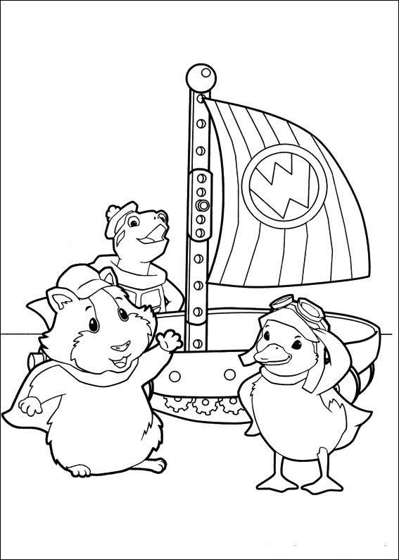 Wonder Pets Coloring Pages Coloring book Wonder Pets