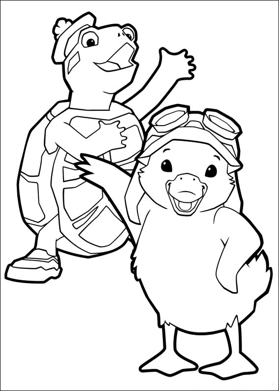 Wonder Pets Coloring Pages Coloring book Wonder Pets