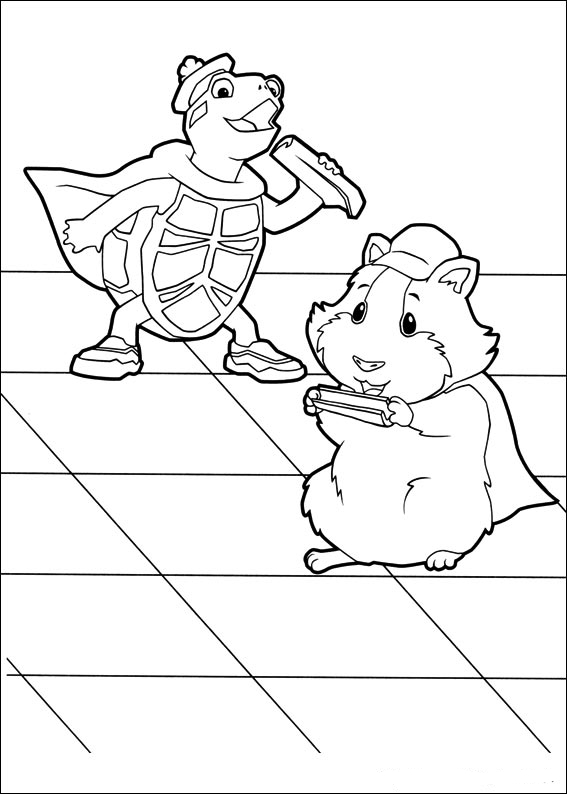 wonder pets nick jr coloring pages - photo #17