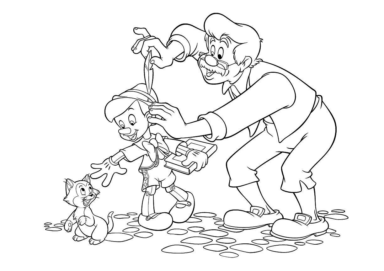 Pinocchio Colorare