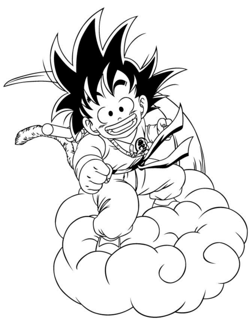 Dragonball Immagini Da Colorare