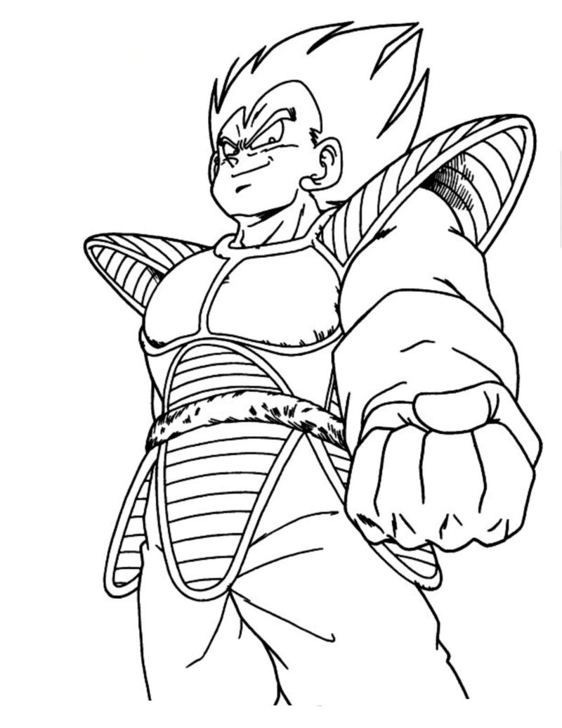 Dbz Coloring Book DragonBall Immagini da colorare
