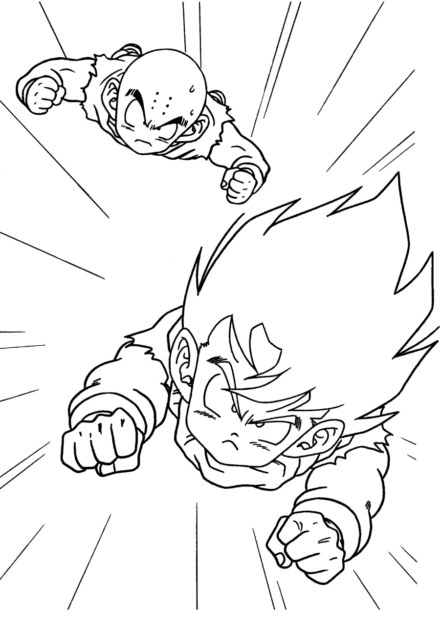 Colouring Girl DragonBall Immagini da colorare