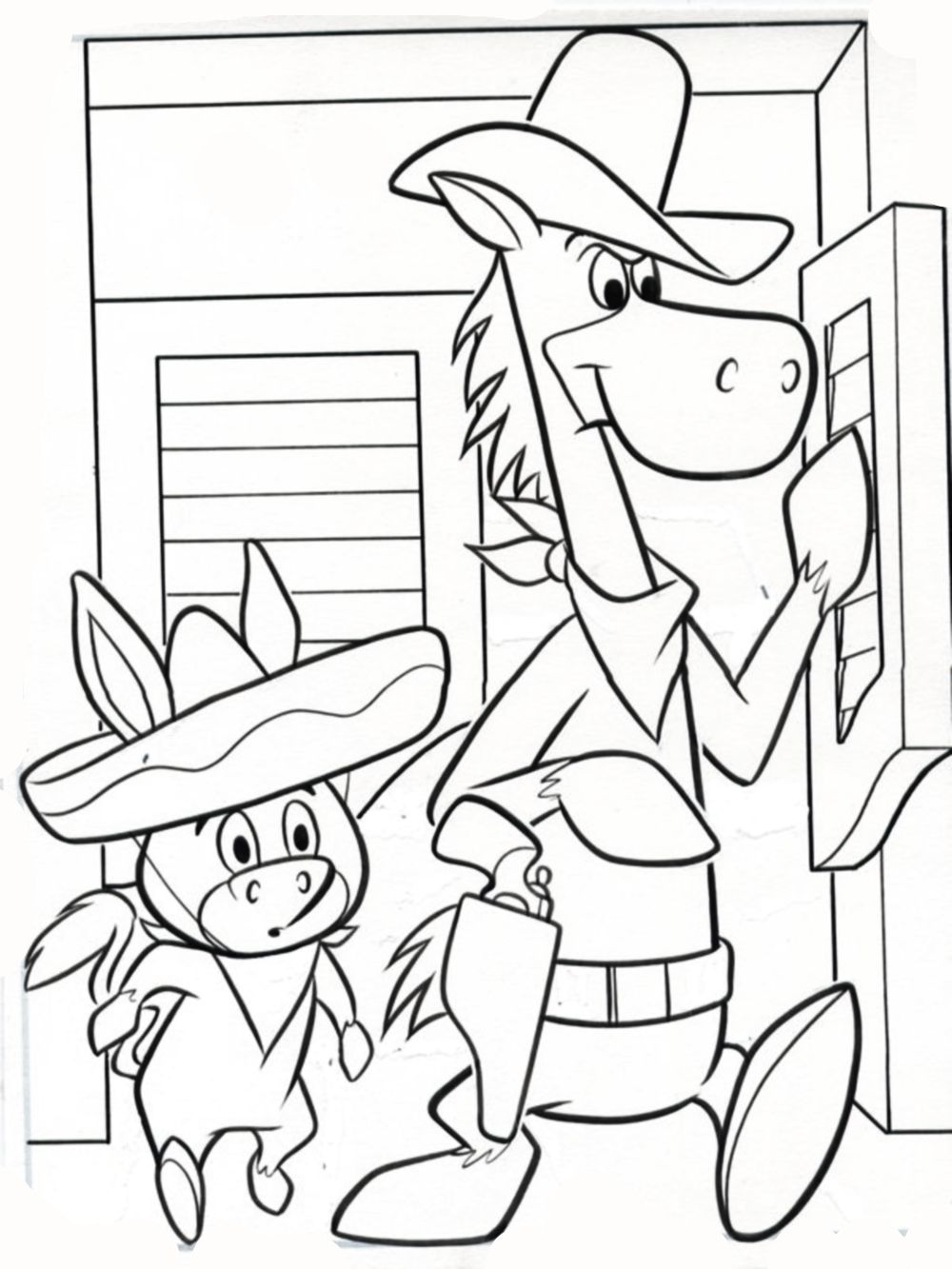 Hanna Barbera Coloring Book Pages Coloring Pages