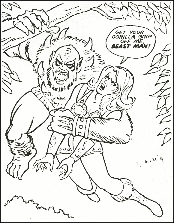 He Man Coloring Book HeMan Immagini da colorare
