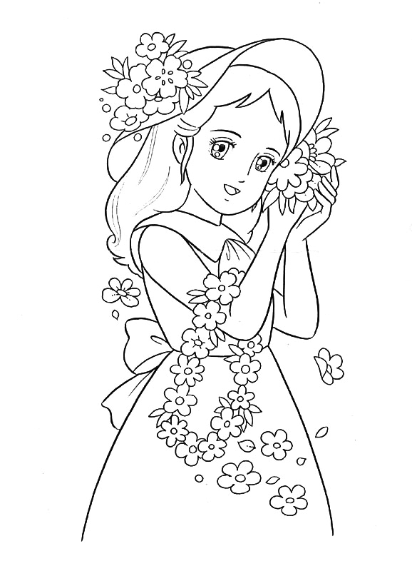 A Coloring Images Lovely Sara Immagini da colorare