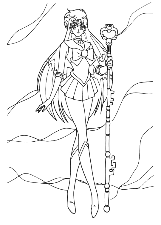 Immagini Da Colorare Sailor Moon