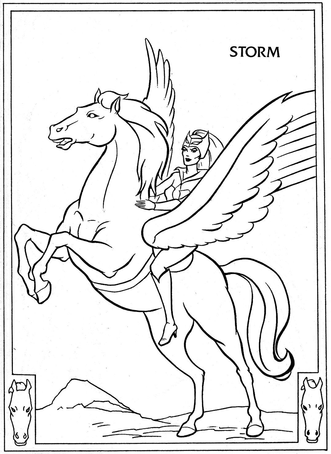A Picture To Color Shera Immagini da colorare