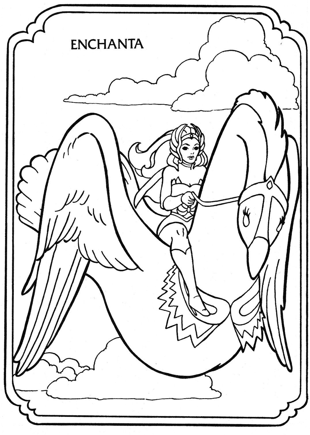 Coloring Book Image Shera Immagini da colorare