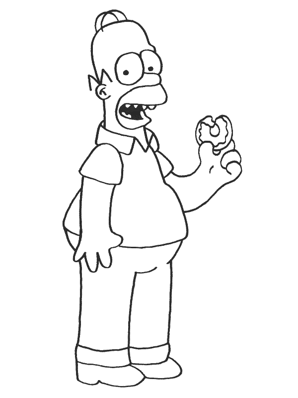 The Simpsons Immagini Da Colorare