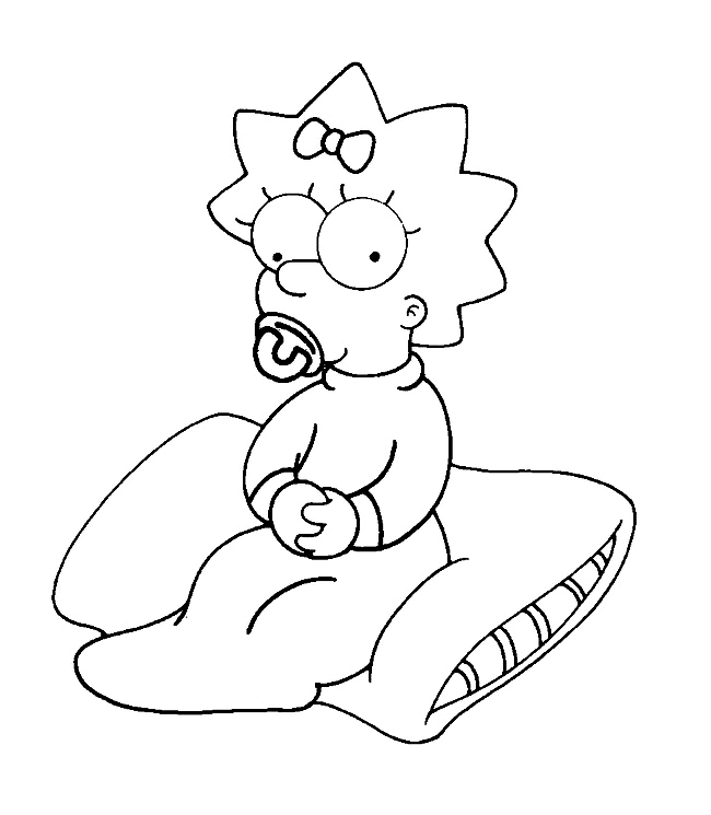 The Simpsons Immagini Da Colorare